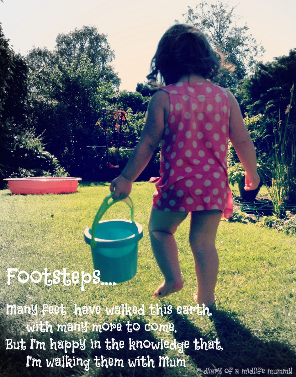 Footsteps.....