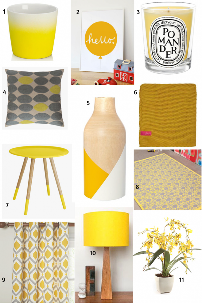 Interiors: Yellow